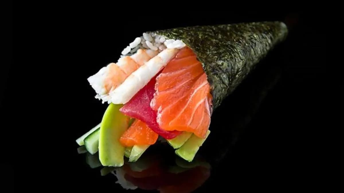 T5. Mix temaki - tigrisrák, lazac, tonhal