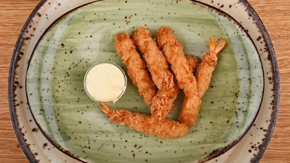 Tempurázott tigrisrák japán majonézzel