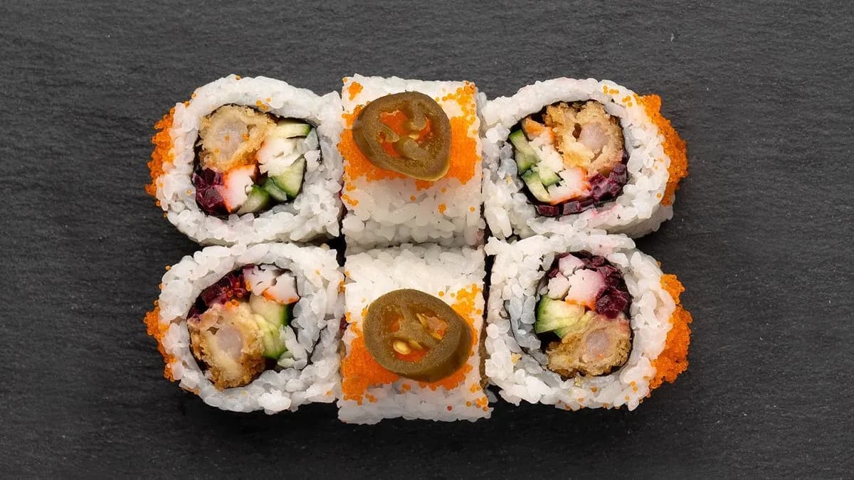 Tempura tigrisrák Alaszka maki