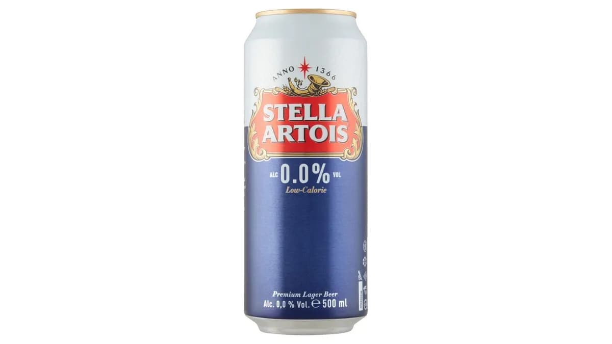 Stella Artois alkoholmentes világos sör 0,0% 500 ml