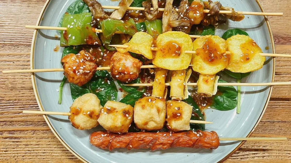 Fried Skewers Platter