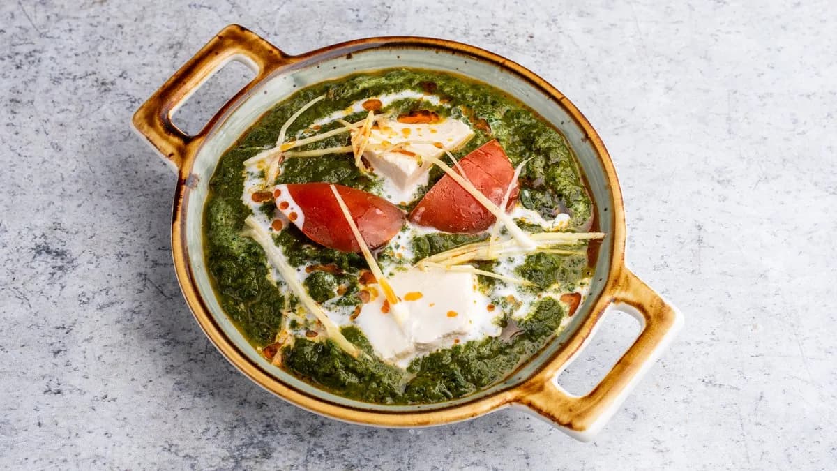 Palak paneer