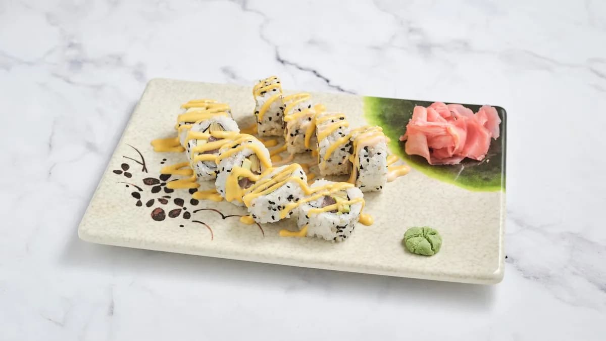 Tonhal sushi tekercs