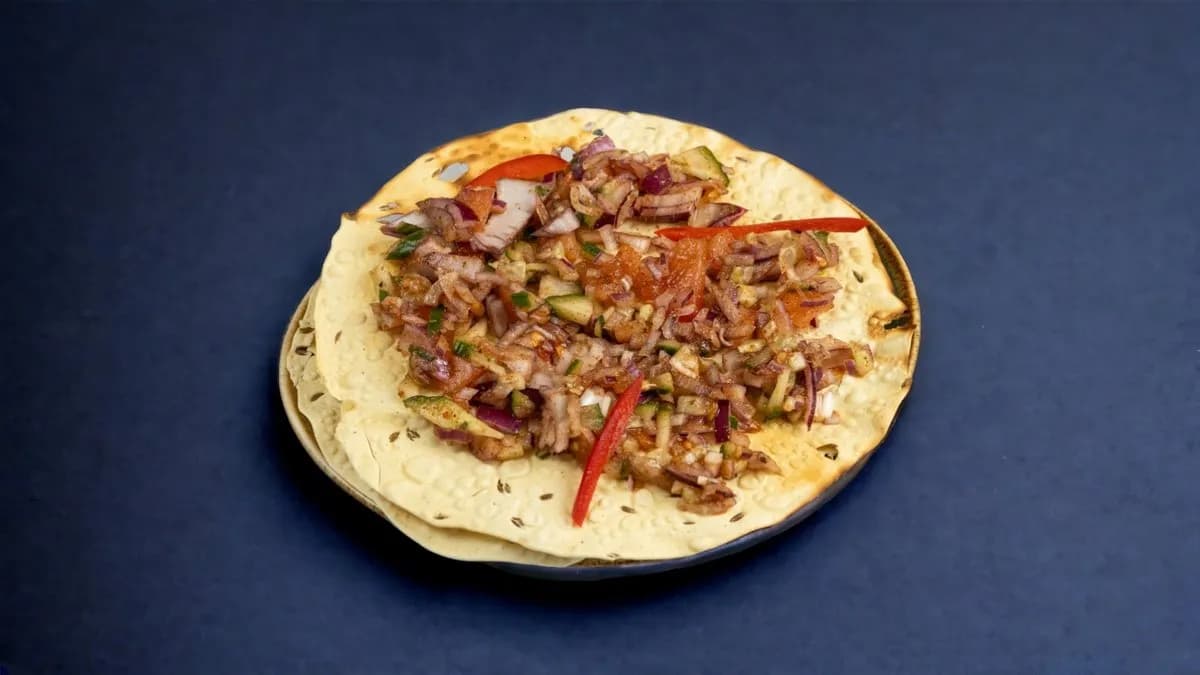 13. Masala Pappad 2 pieces