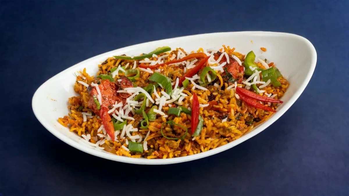 114. Prawns Biryani