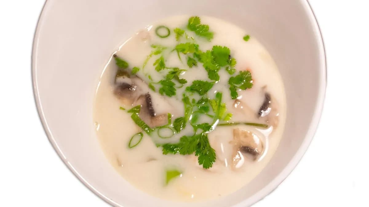 Kókusztejes leves rákkal 2 főre