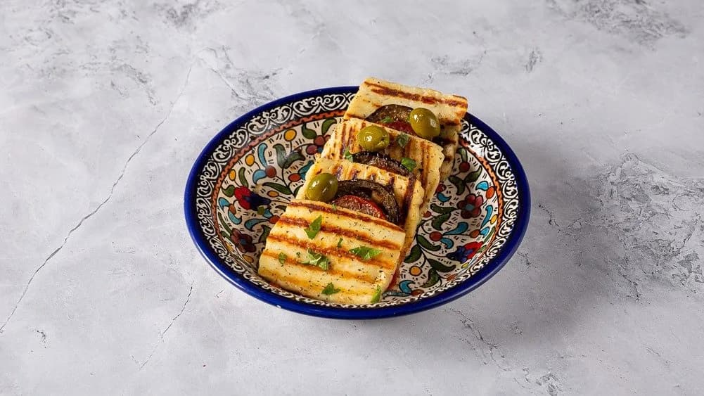 GRILLED CHEESE WITH EGGPLANT / GRILLEZET SAJT PADLIZSÁNNAL