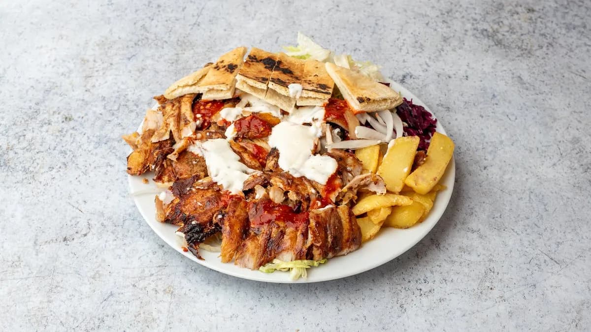 Gyros plate (Gyros tál)