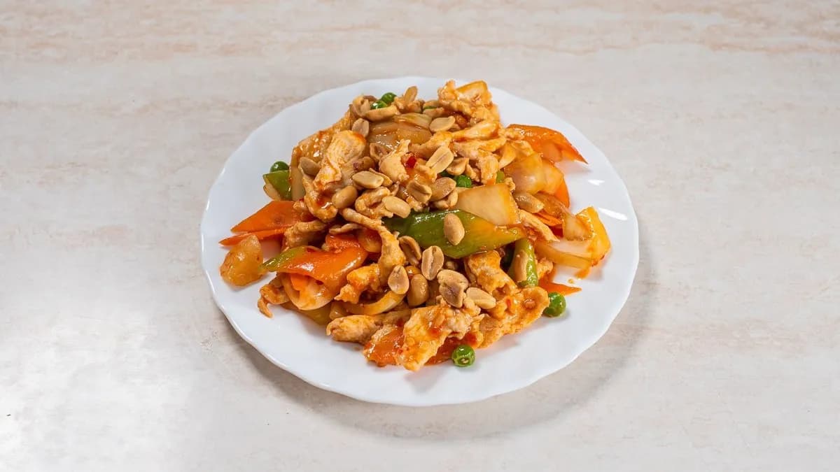 Pirított chilis csirkehús