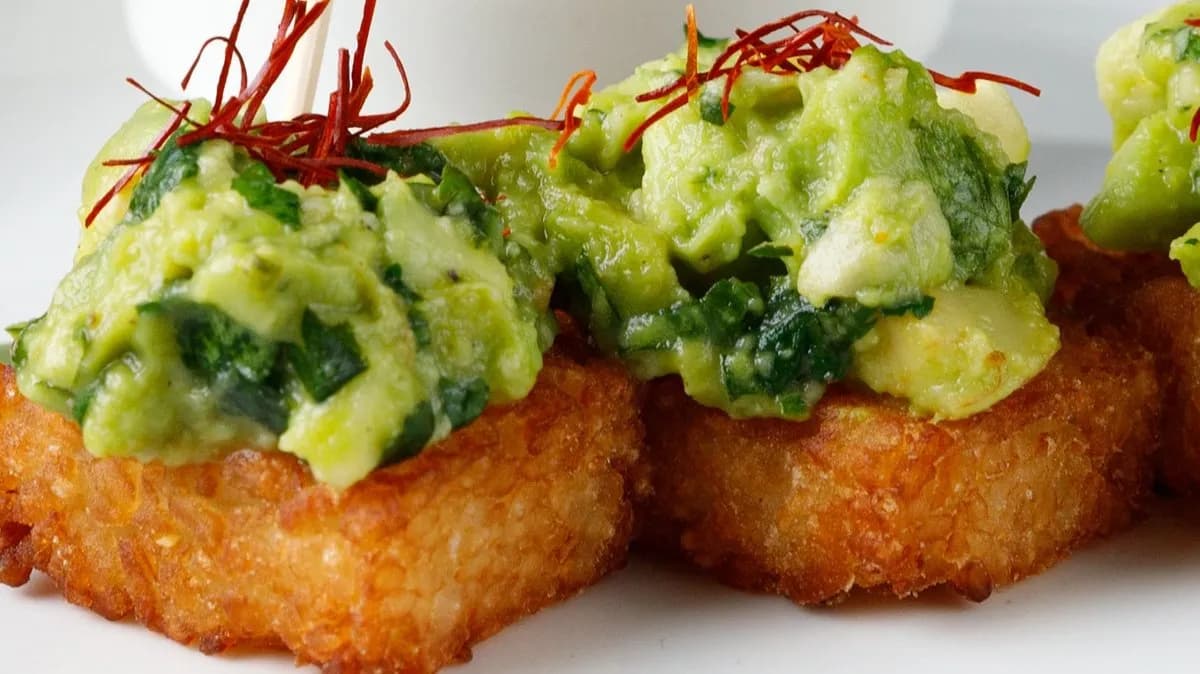 Avokádó crispy rice