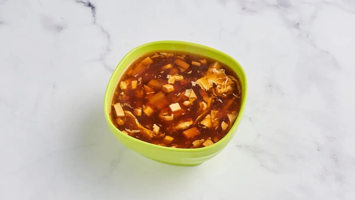 Édes-savanyú leves