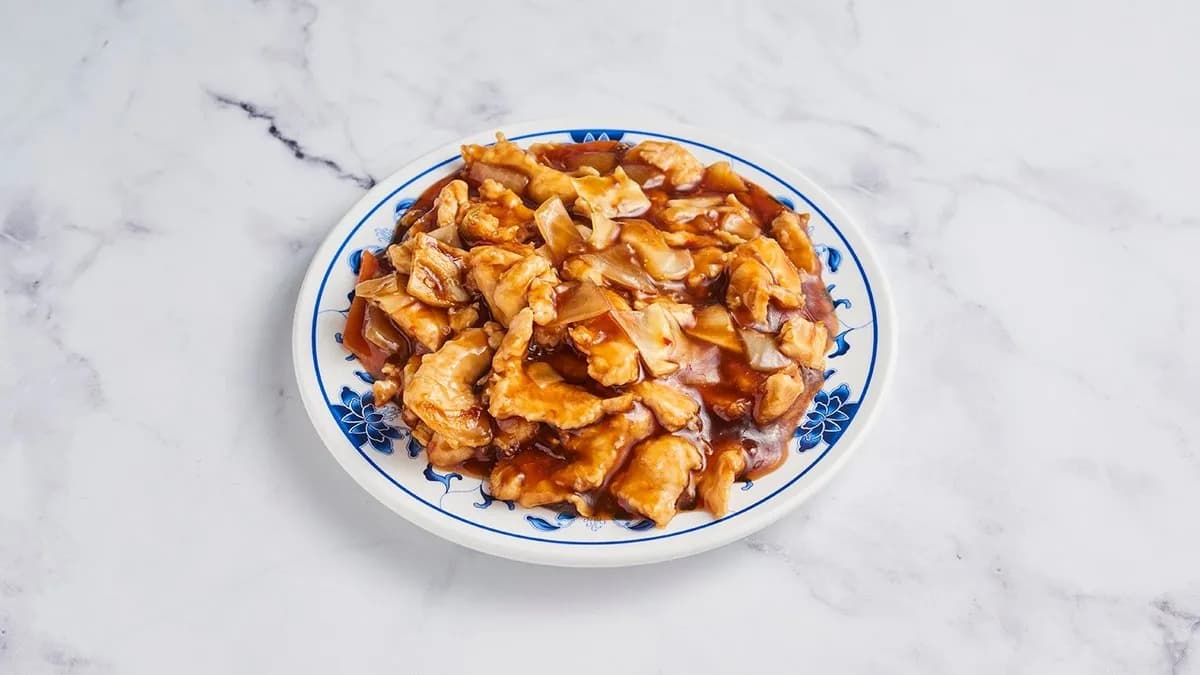 Csirkehús Szecsuáni módra menü