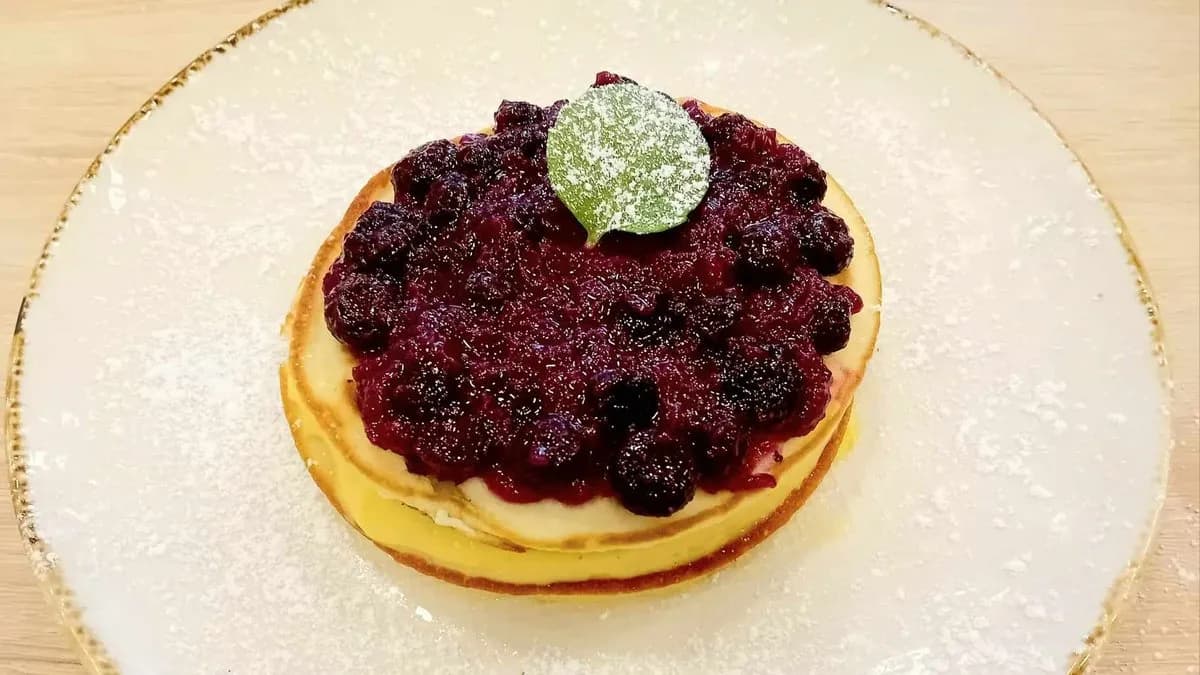 Áfonyás amerikai palacsinta (2 db)