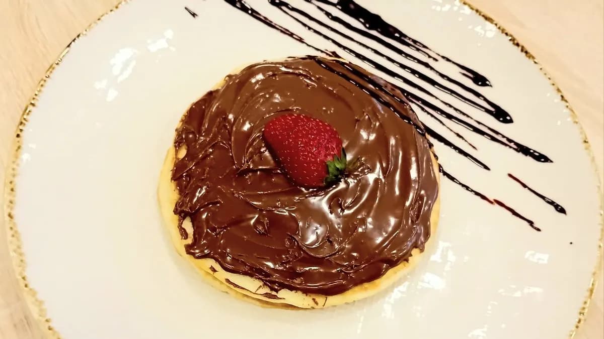 Csokoládés amerikai palacsinta (2 db)