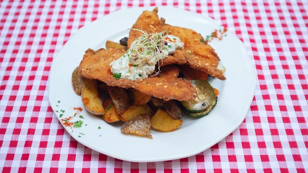 Jércemell filé mogyorós bundában