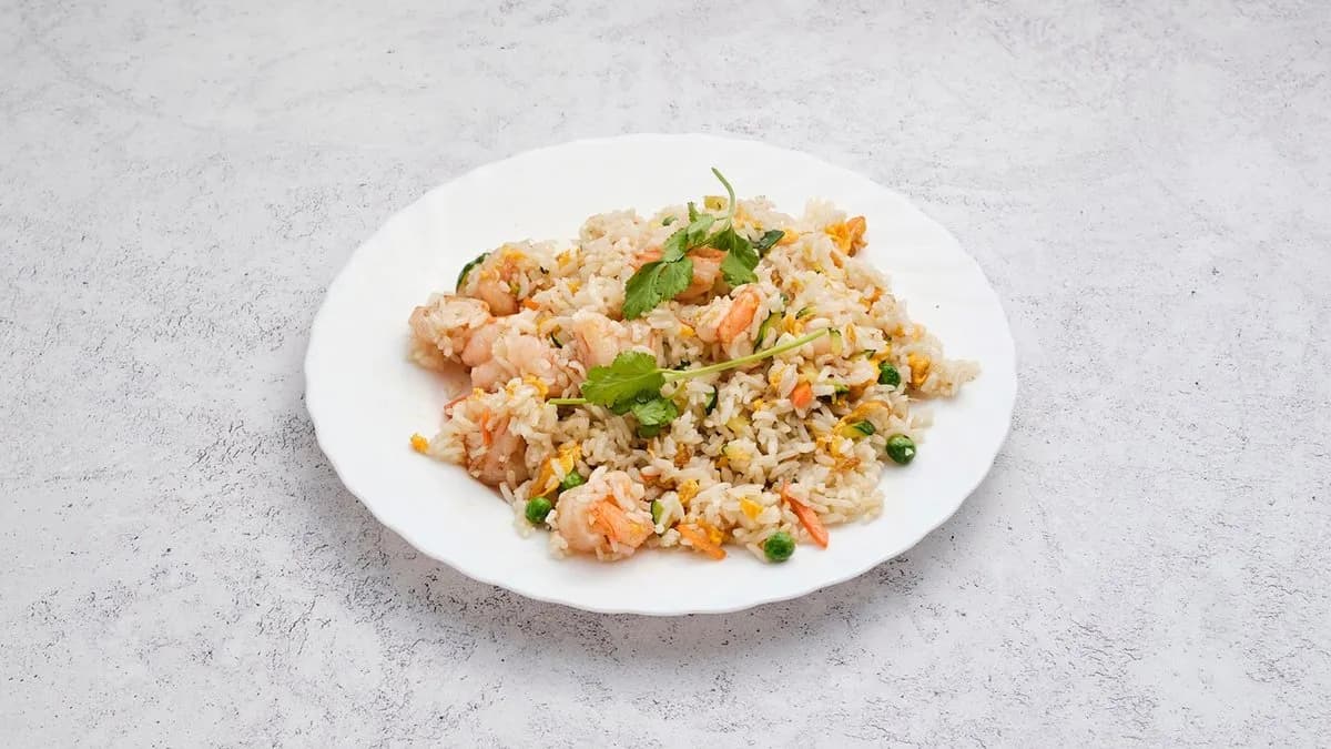 Pírított rizs rákkal