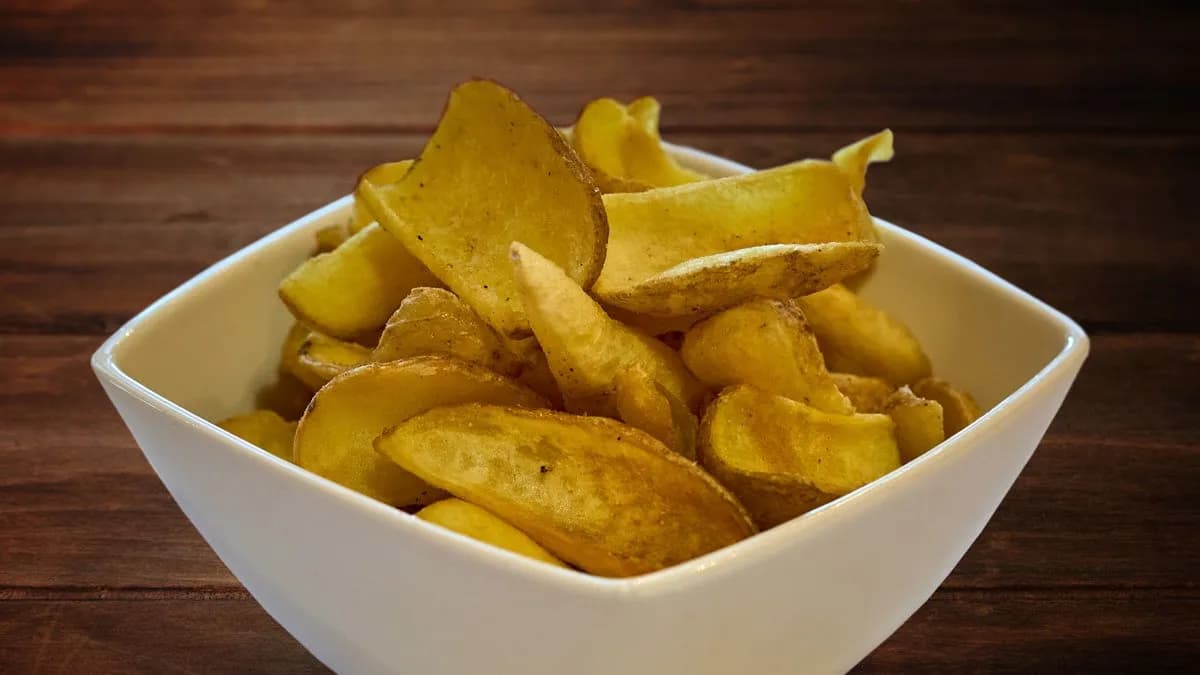 Rusztikus hasábburgonyája