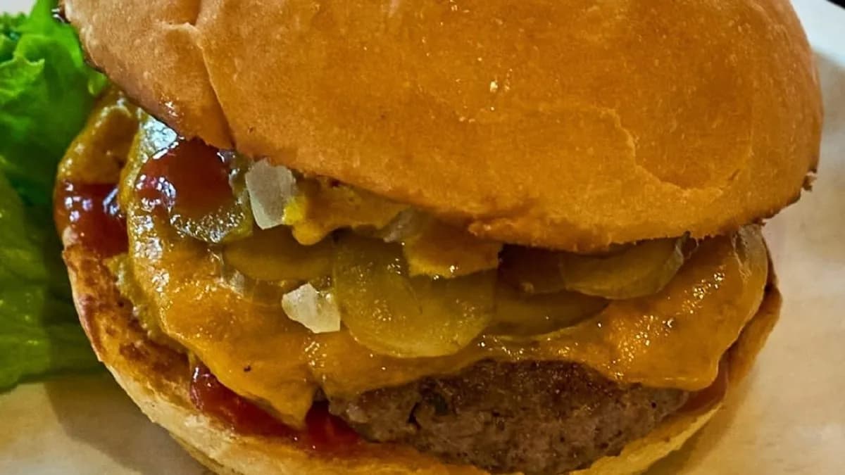 Classic burger menü