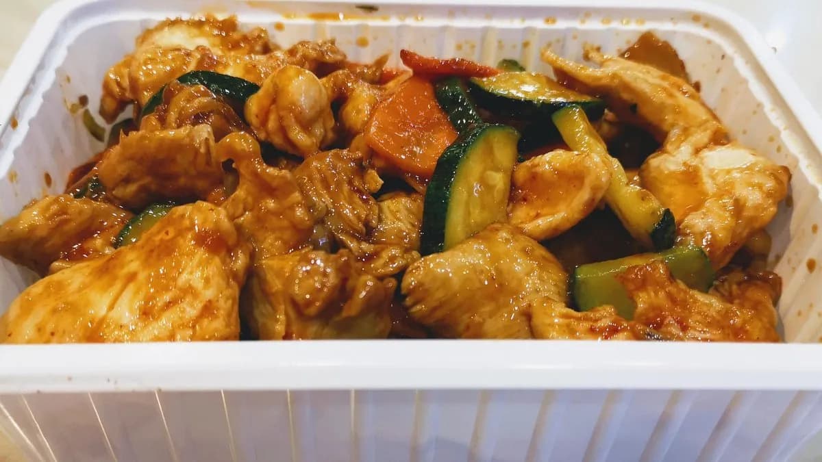 Cukkinis csirkehús/Chicken with zuccini