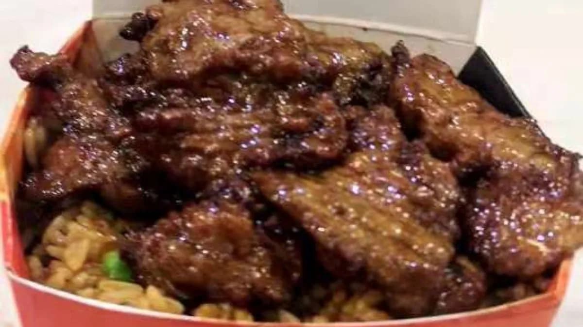 Pirított rizs marhahússal