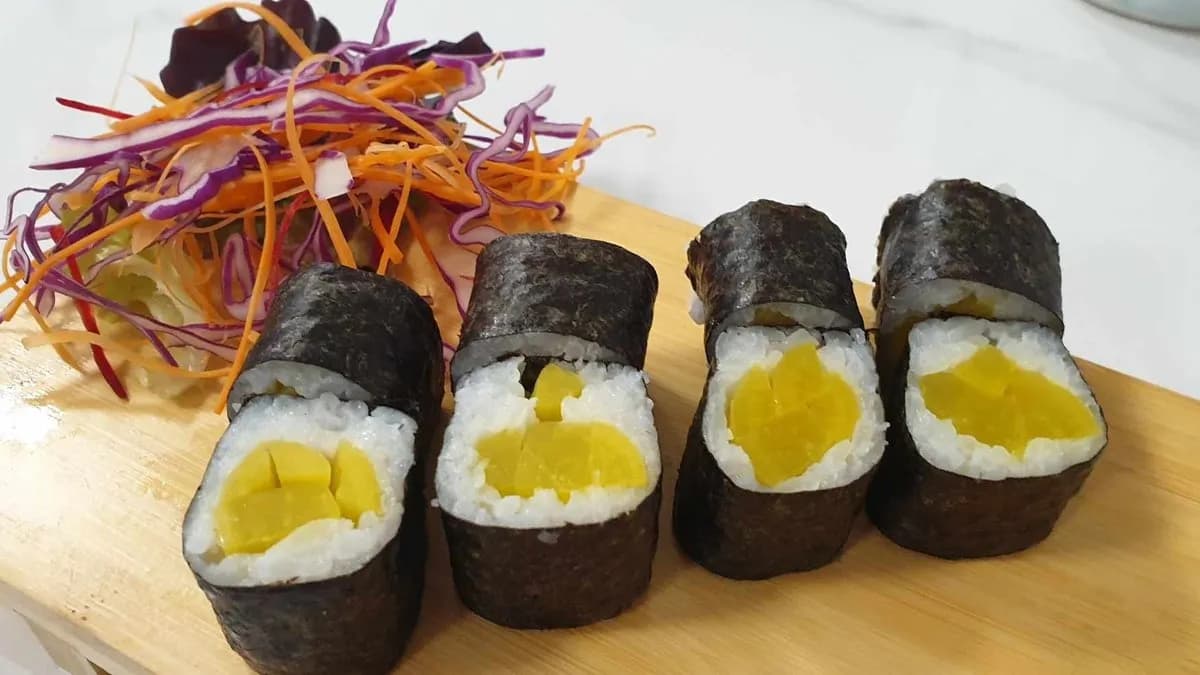 Jégcsapretek (Daikon) maki