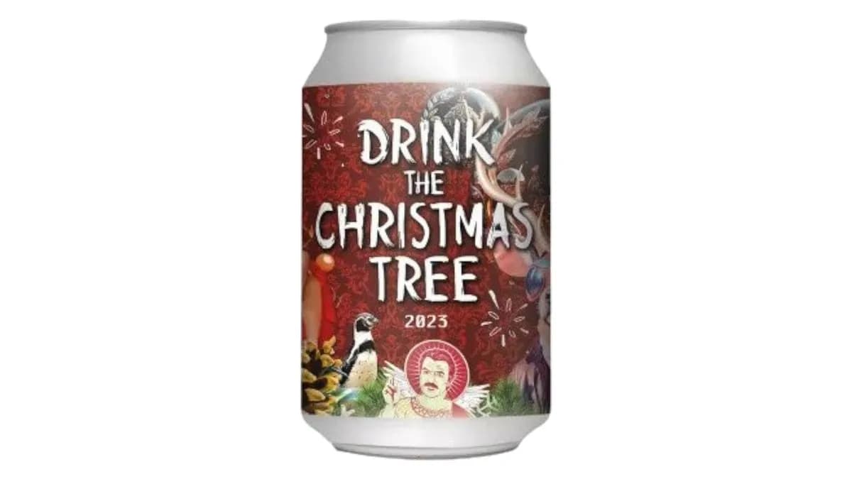 Fehér Nyúl Drink The Christmas Tree