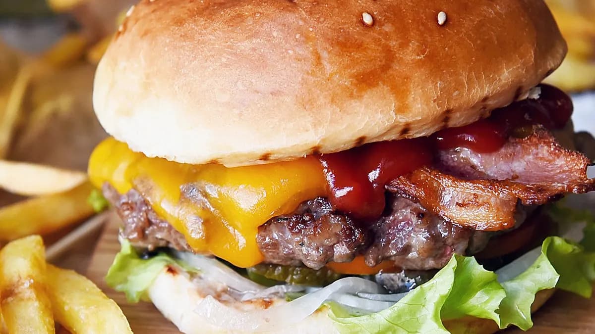 Szilvakék Hamburger