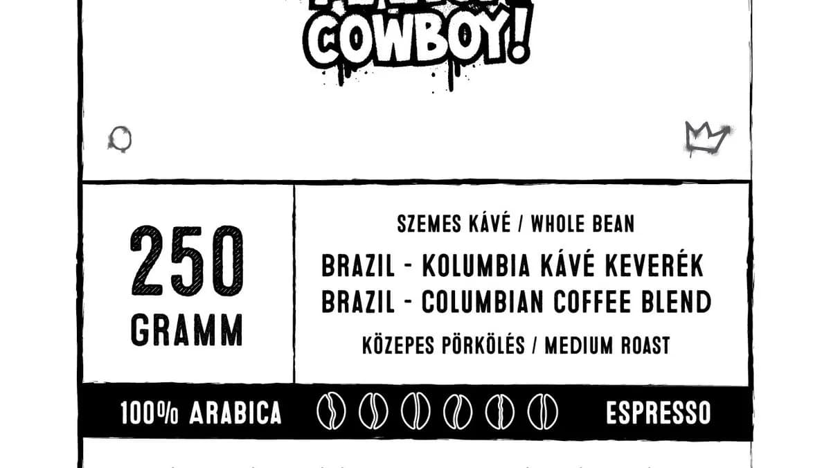 Manga Cowboy! Espresso blend 250g