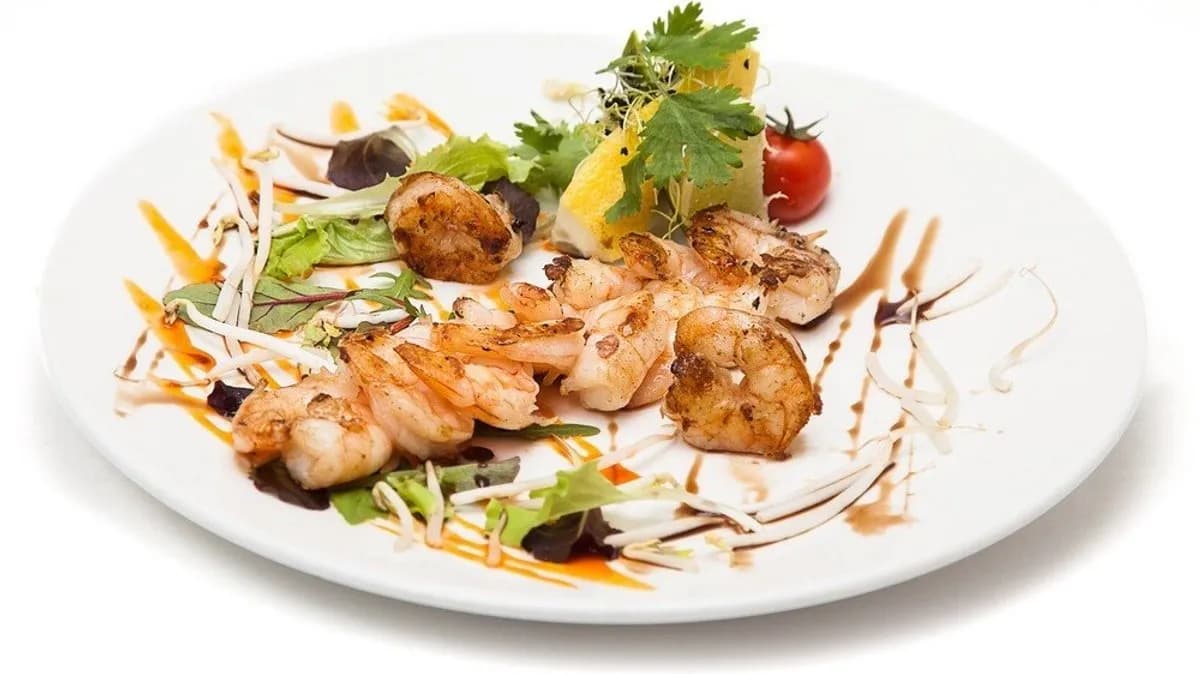 Fokhagymás királyrák falatok