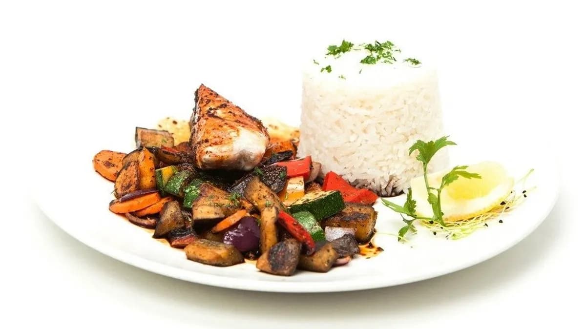 Teriyaki lazac steak