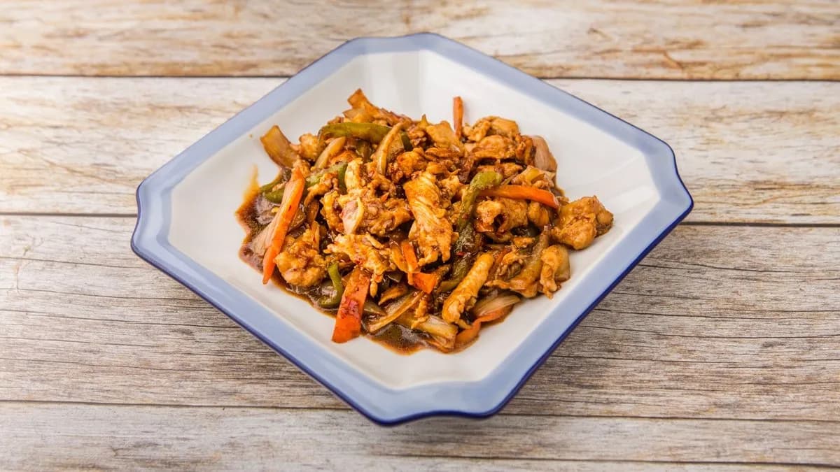 Hagymás csípős csirkehús