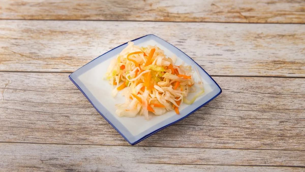 Édes-savanyú káposzta saláta
