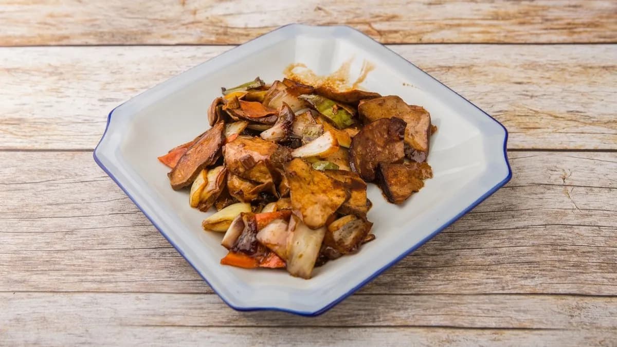 Pirított hagymás Tofu