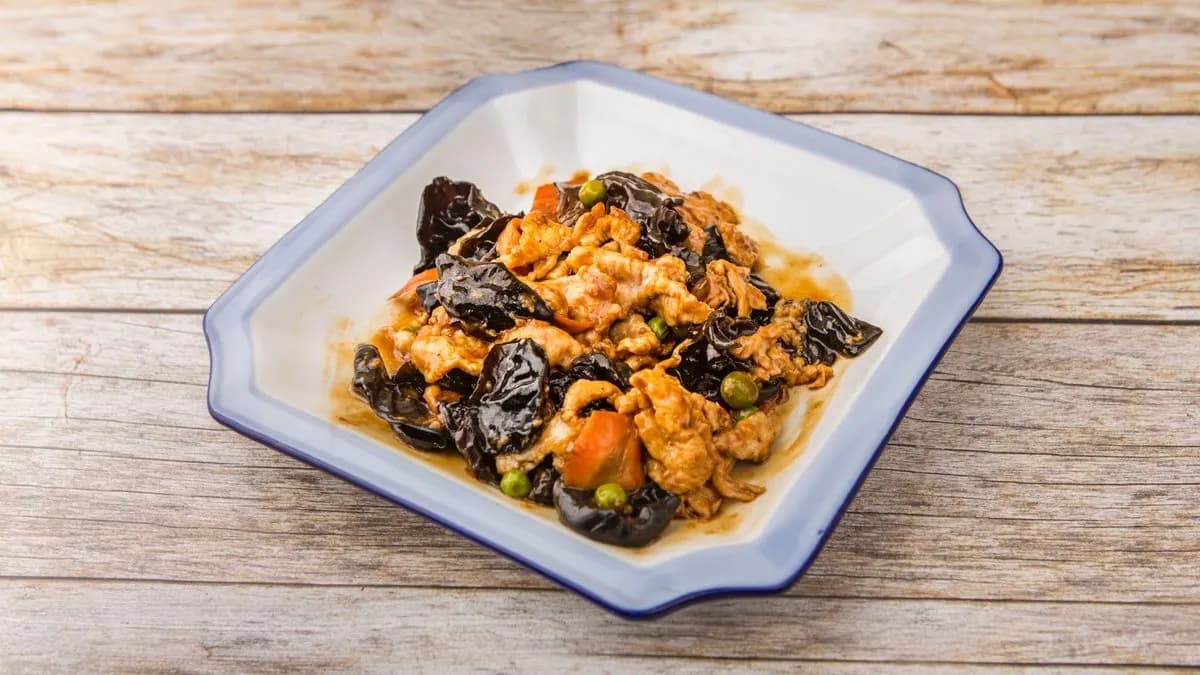 Fafülgombás csirkehús