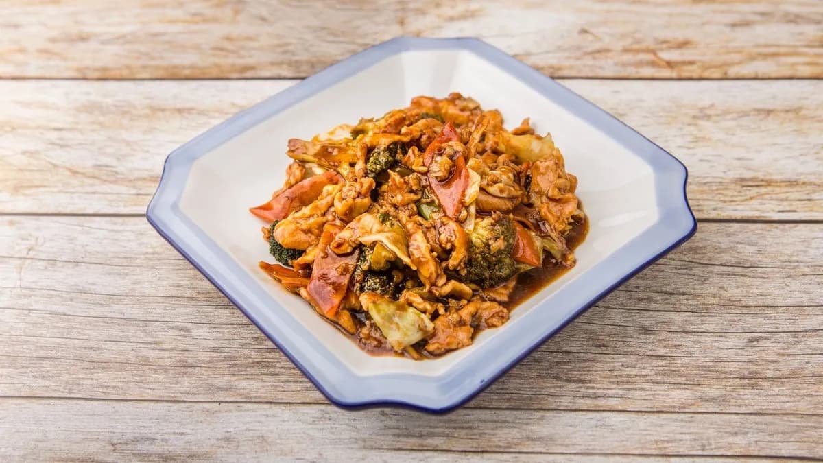 Brokkolis csirkehús