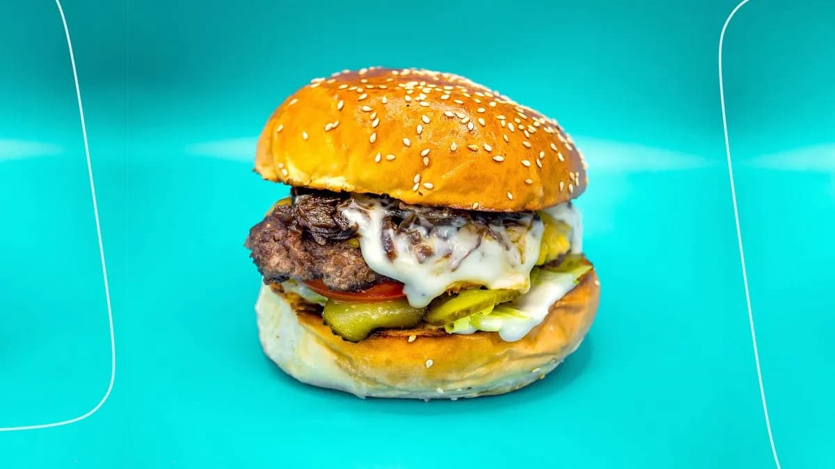 THE GORGONZOLA BURGER