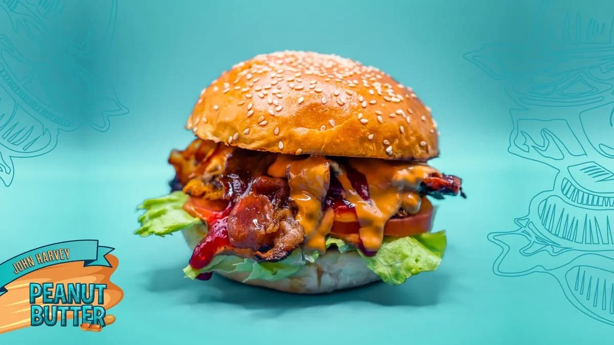 THE PEANUT BUTTER & JELLY BURGER