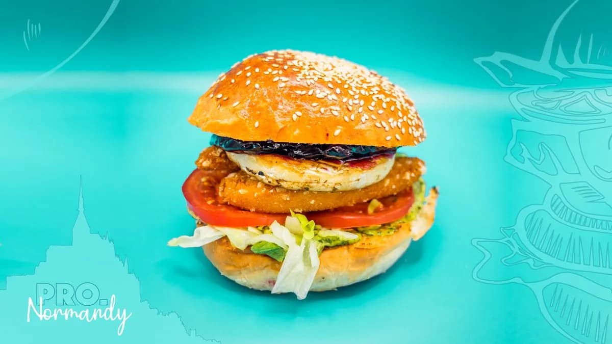 THE CHEEZY BIRD BURGER