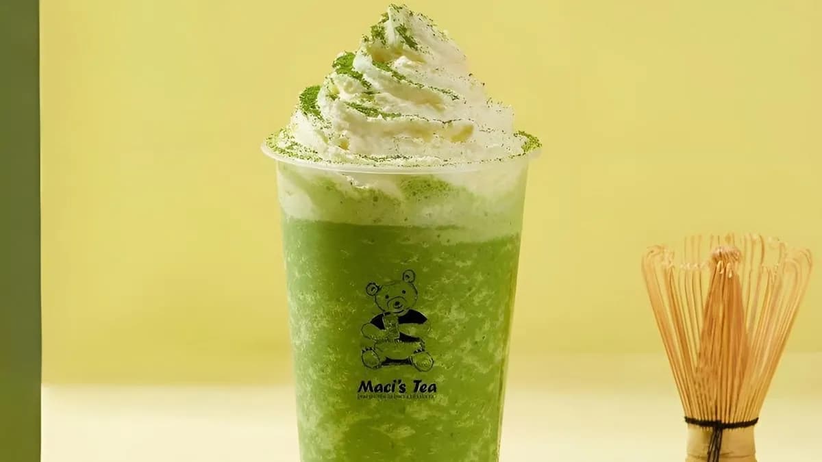 Matcha milkshake