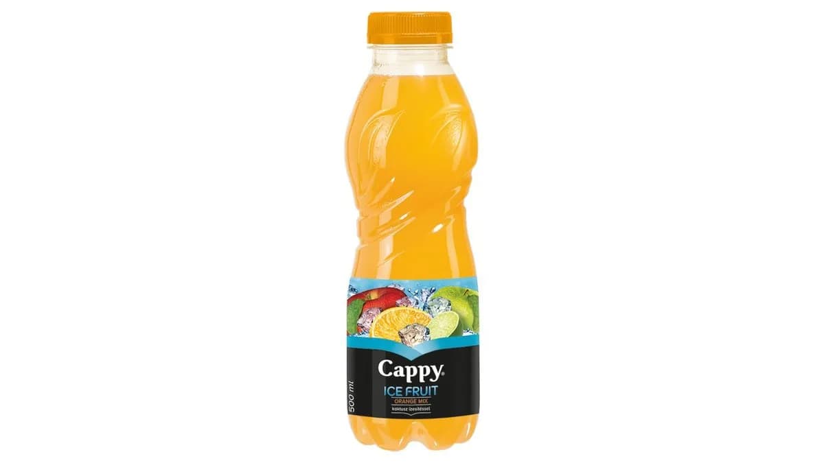 Cappy Ice Fruit Orange Mix szénsavmentes vegyesgyümölcs ital kaktusz ízesítéssel 500 ml