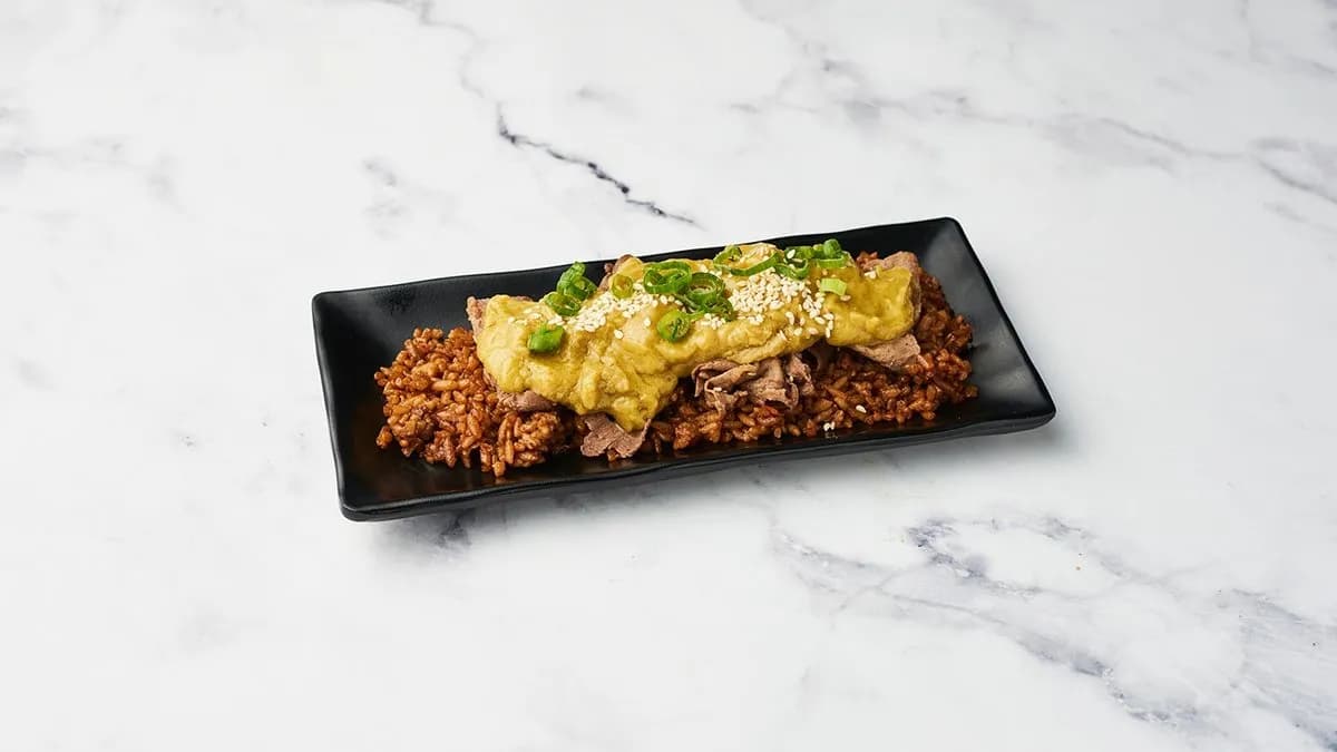 Curry-s marhahúsos rizs