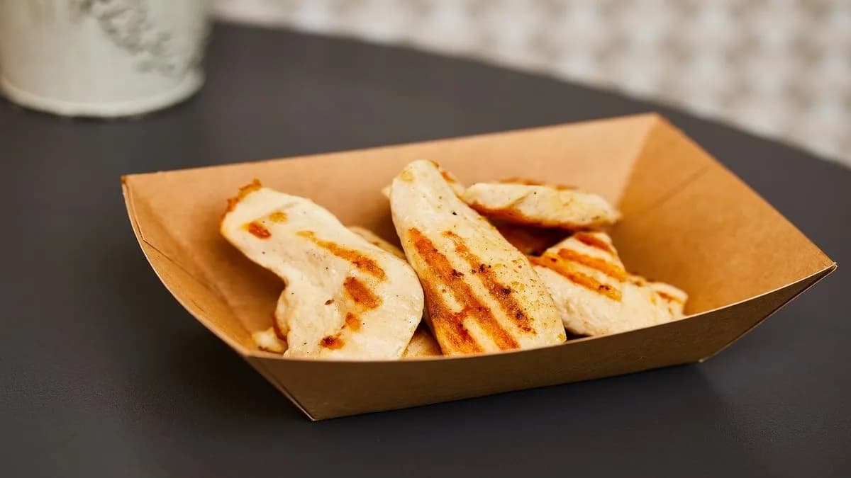 Roston csirkemell csíkok