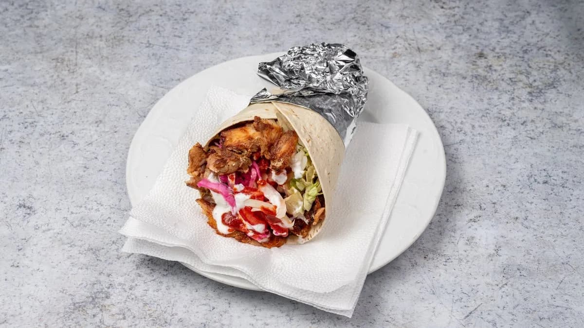 Extra húsos dürüm