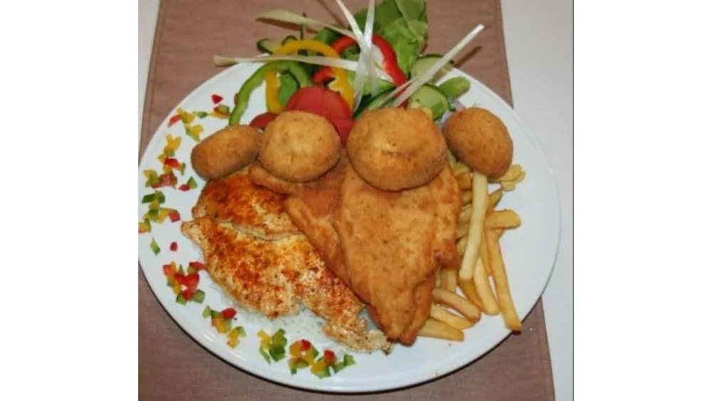 2 személyes bőségtál