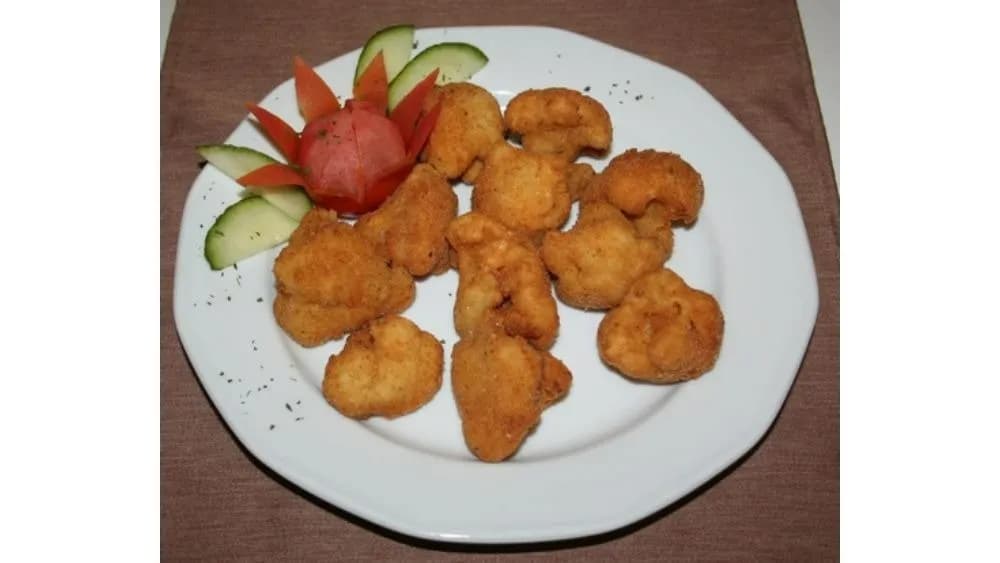 Rántott karfiol + tartár