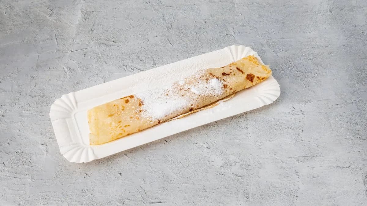 Cukormentes túrós zabpalacsinta