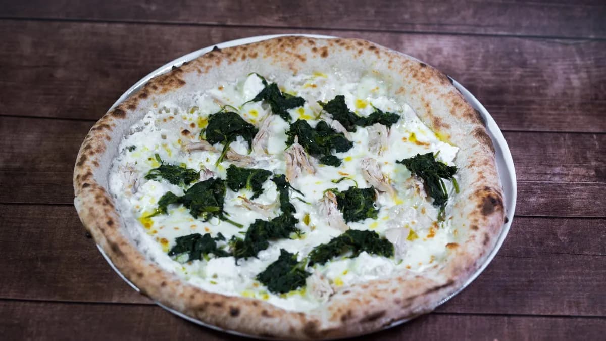Spinaci pizza