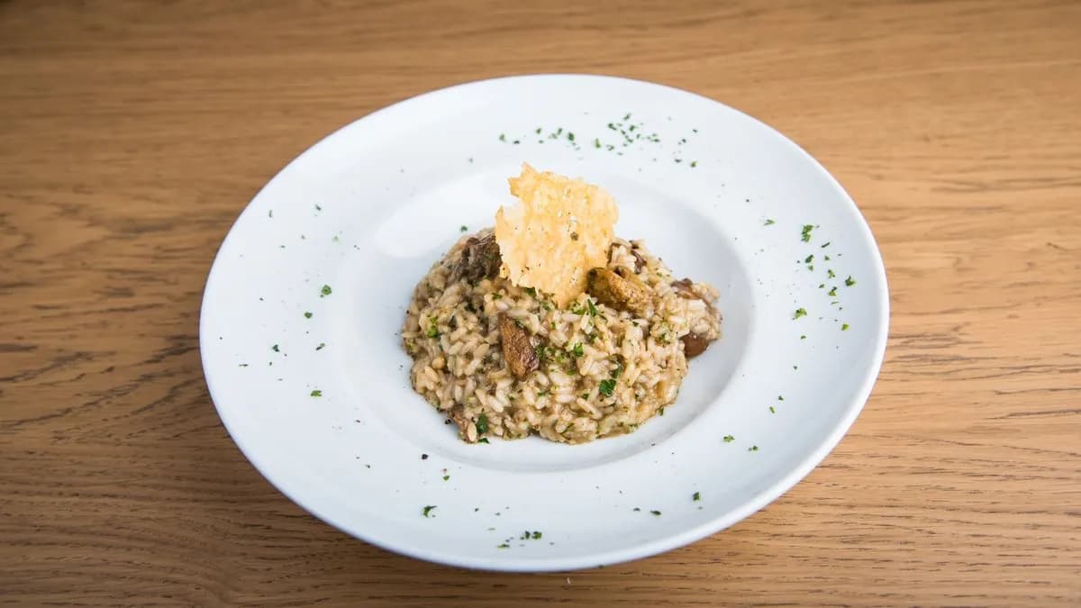 Risotto al funghi Porcini