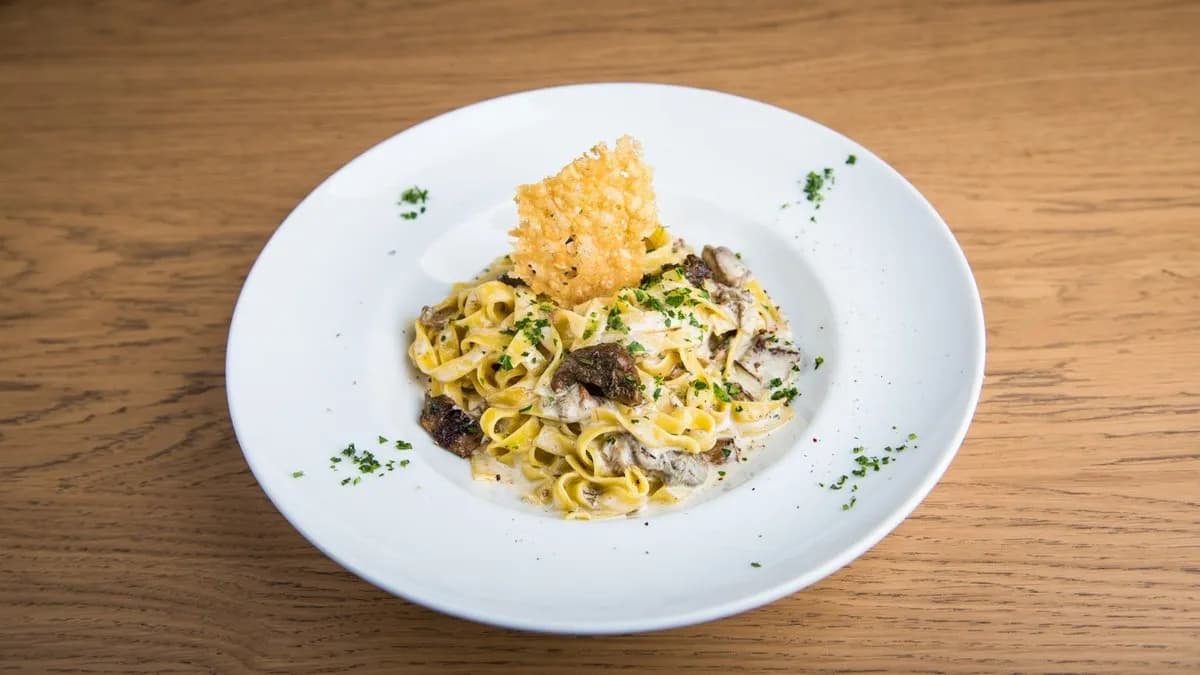 Tagliatelle al funghi Porcini