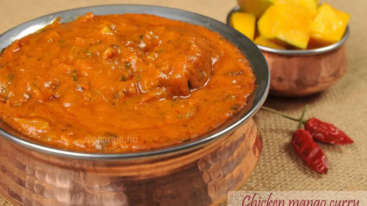 Mangós currys csirke (Chicken Mango Curry)